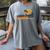 Senior Sunrise 2026 Graduation Cool Retro High School Women's Comfort Colors T-Shirt Gray