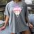 Seniors 2021 For Her Him Retro 21 Graduation Class Women's Comfort Colors T-Shirt Gray