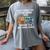 Sewing Reading Books Drinking Tea Sew Sewist Women's Comfort Colors T-Shirt Gray