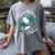 Shark Don’t Like People Antisocial Introvert Women's Comfort Colors T-Shirt Gray Shark Don’t Like People Antisocial Introvert Women's Comfort Colors T-Shirt Gray