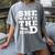 She Wants The EdD Graduation Doctorate EdD Graduate Women's Comfort Colors T-Shirt Gray