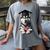 Siberian Husky Dog Graduation Cap Training School Graduate Men Women Kids Women's Comfort Colors T-Shirt Gray
