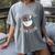 Silly Goose Book Club Reading Lover Women's Comfort Colors T-Shirt Gray Silly Goose Book Club Reading Lover Women's Comfort Colors T-Shirt Gray