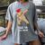 Sloth Dabbing 5th Grade Graduation Shirt Fifth Grade Grad Women's Comfort Colors T-Shirt Gray