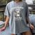 Smut Reader Spicy Book Romance Trash Reader Book Club Women's Comfort Colors T-Shirt Gray