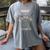 Smut Reading Baddie Smutty Book Lover Merch Women Romance Women's Comfort Colors T-Shirt Gray
