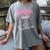 SMUT Slut Provocative Literature Book Club Book Reading Women's Comfort Colors T-Shirt Gray