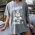 Smutty And Loving It Dark Fantasy Spicy Book Lover Women's Comfort Colors T-Shirt Gray