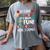So Long Preschool Kindergarten Here I Come Graduation Women's Comfort Colors T-Shirt Gray
