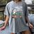 Social Anxiety Introvert Nervous Awkward Socially Women's Comfort Colors T-Shirt Gray