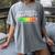Social Battery Low Energy Antisocial Introvert Women's Comfort Colors T-Shirt Gray