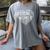 Social Worker T Shirt Love Month Graduation Tshirt Women's Comfort Colors T-Shirt Gray