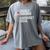Socially Awkward Introvert Anxious Awkwardly Social Women's Comfort Colors T-Shirt Gray