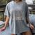 Somebodys Smut Reading Wife Spicy Books Romance Fairy Tales Women's Comfort Colors T-Shirt Gray