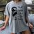 That Sounds Like A You Problem Messy Bun Introvert Raglan Baseball Tee Women's Comfort Colors T-Shirt Gray