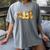 Spooky Halloween Book Lover Halloween Reading Goose Women's Comfort Colors T-Shirt Gray