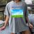 Out Standing In Her Field Graduation Tee Women's Comfort Colors T-Shirt Gray