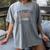 Star Wars TIE Fighter Academy Graduation Women's Comfort Colors T-Shirt Gray