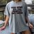Stay Home It's Too Peopley Out There Sarcastic Introvert Women's Comfort Colors T-Shirt Gray