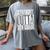 Straight Outta 5th Grade Shirt Graduation 2017 Women's Comfort Colors T-Shirt Gray