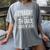 Straight Outta 7th Grade Graduation Class Of 2026 Graduate Women's Comfort Colors T-Shirt Gray