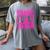 Straight Outta 8th Grade Graduation Eighth Grade T-Shirt Women's Comfort Colors T-Shirt Gray