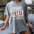 Straight Outta First Grade Graduation 1st Grade T Shirt Women's Comfort Colors T-Shirt Gray
