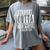 STRAIGHT OUTTA HIGH SCHOOL 2018 Graduation Grad Shirt Women's Comfort Colors T-Shirt Gray