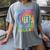 Straight Outta High School Class Of 2022 Graduation Women's Comfort Colors T-Shirt Gray
