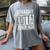 Straight Outta Junior High Shirt Graduation Idea Women's Comfort Colors T-Shirt Gray