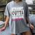 Straight Outta Nursing School Class Of 2018 Graduation Women's Comfort Colors T-Shirt Gray