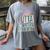 Straight Outta Preschool Class Of 2022 School Graduation Women's Comfort Colors T-Shirt Gray