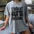 Straight Outta Preschool Graduation Cap Gown 2022 Cute Women's Comfort Colors T-Shirt Gray
