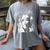 Stranger Things Hellfire Club Chrissy In Memory Of Women's Comfort Colors T-Shirt Gray