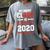 Student Graduation 2020 Tee My Happy Class Is Outta Here Women's Comfort Colors T-Shirt Gray