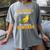 Sun Conure Introvert Parrot Bird Sun Conure Women's Comfort Colors T-Shirt Gray
