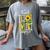 Sunflower Teach Love Inspire Cool Graduation Teacher School Women's Comfort Colors T-Shirt Gray