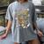 Support Public Libraries Reading Book Nerd Bookworm Literacy Women's Comfort Colors T-Shirt Gray