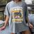 i Survived My Dads Doctorate Program Graduation Women's Comfort Colors T-Shirt Gray