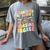 i Survived My Fiance's Nursing Degree Graduation Groovy Premium Women's Comfort Colors T-Shirt Gray