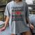 I Survived My Husband's Nursing Degree School Graduation Women's Comfort Colors T-Shirt Gray