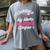 I Survived My Mom's Nursing Degree Nurse Graduation Women's Comfort Colors T-Shirt Gray