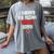 I Survived Her Passing Nursing School Graduation Women's Comfort Colors T-Shirt Gray