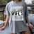 i Survived My Wife Doctorate Program PHD Wife Graduation Women's Comfort Colors T-Shirt Gray