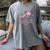 Im Only Talking To My Axolotl Today Salamander Introvert Women's Comfort Colors T-Shirt Gray
