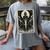Tarot Cards Guide Book Esoteric Mysticism Clothing Tarot Card Justice Women's Comfort Colors T-Shirt Gray