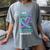 Teal Purple Memory Of Grandson Suicide Prevention Ribbon Women's Comfort Colors T-Shirt Gray Teal Purple Memory Of Grandson Suicide Prevention Ribbon Women's Comfort Colors T-Shirt Gray