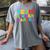 Team Kindergarten Shirt Teacher Back To School Graduation Men Women Girls Kids Women's Comfort Colors T-Shirt Gray