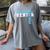 Tennis Senior Night Tennis Senior 2025 Graduation 33 Women's Comfort Colors T-Shirt Gray