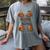 Thankful For Books Turkey Reading Book Lovers Fall Teacher Women's Comfort Colors T-Shirt Gray